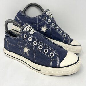 Converse Navy Blue Slip-On Sneakers